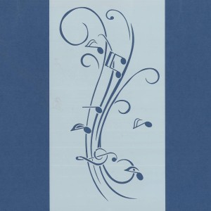 PLANTILLA SILU 1084 NOTAS MUSICALES