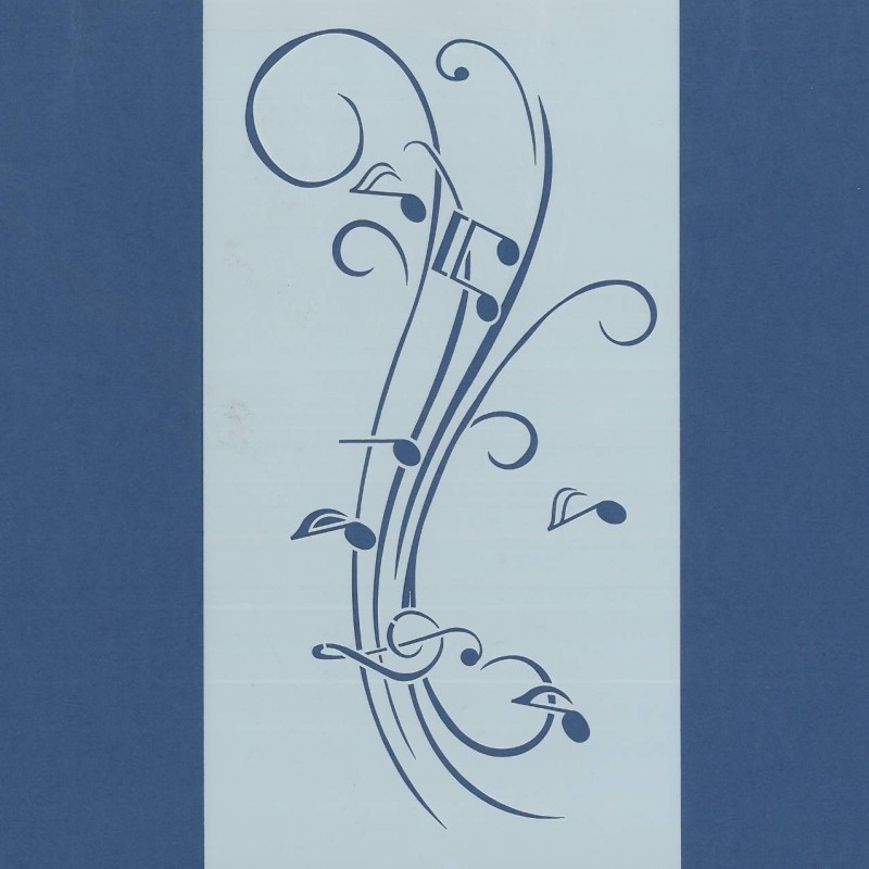 PLANTILLA SILU 1084 NOTAS MUSICALES