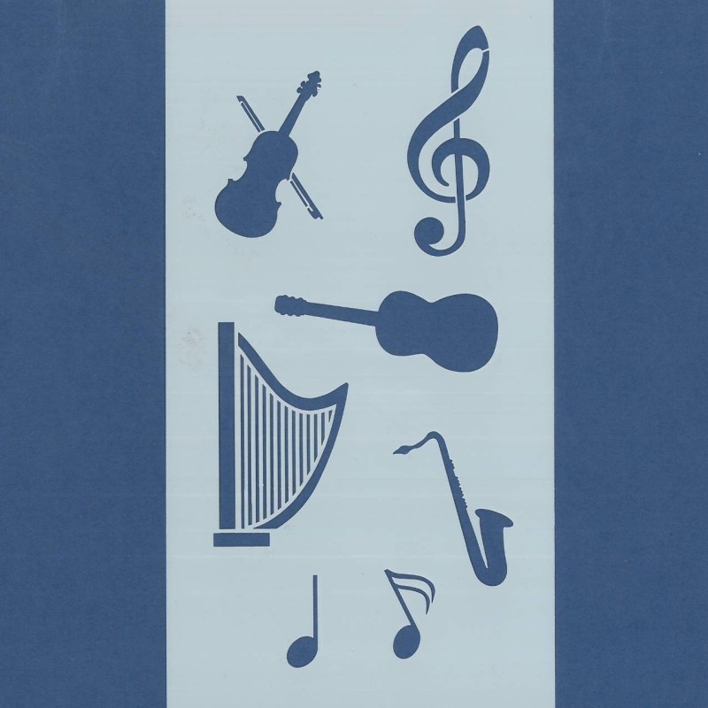PLANTILLA SILU 1083 INSTRUMENTOS MUSICALES