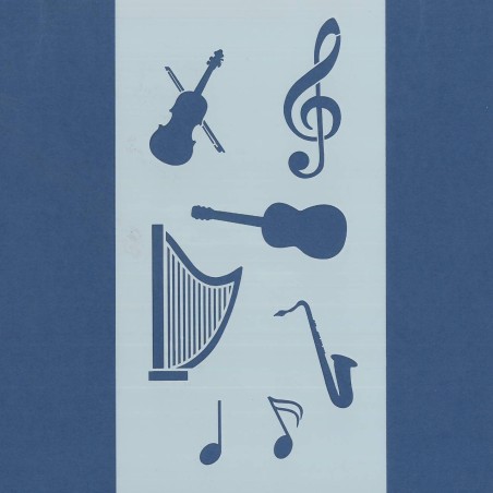 PLANTILLA SILU 1083 INSTRUMENTOS MUSICALES