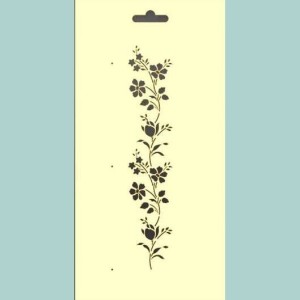 PLANTILLA SILU 1082 GRECA DE FLORES