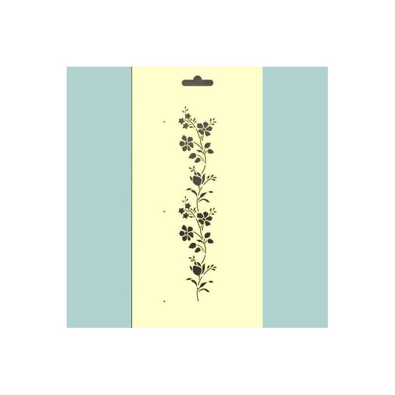 PLANTILLA SILU 1082 GRECA DE FLORES