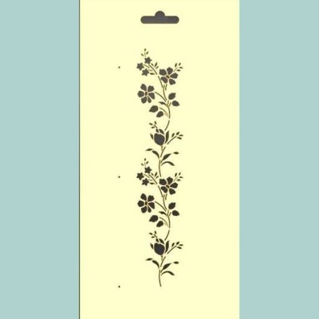 PLANTILLA SILU 1082 GRECA DE FLORES