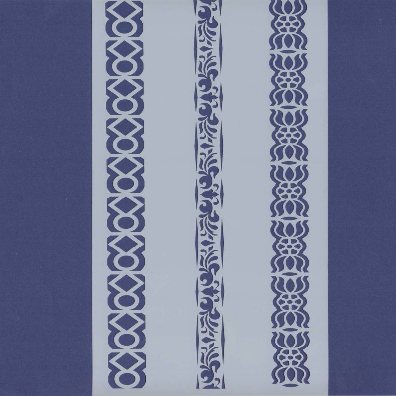 PLANTILLA SILU 1117 TRES GRECAS VARIADAS