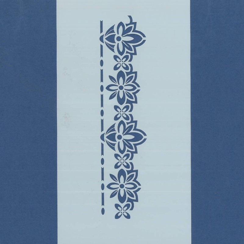 PLANTILLA SILU 1122 GRECA DE FLORES