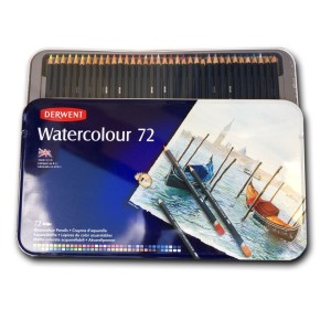 ESTUCHE DE 72 LÁPICES ACUARELABLES DERWENT