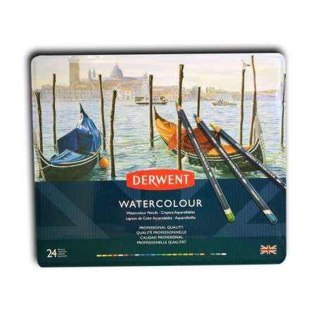 ESTUCHE 24 LAPICES WATERCOLOUR DERWENT