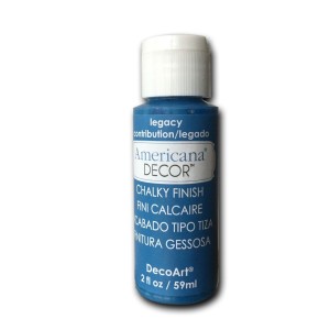 pintura efecto tiza azul legado 59 ml