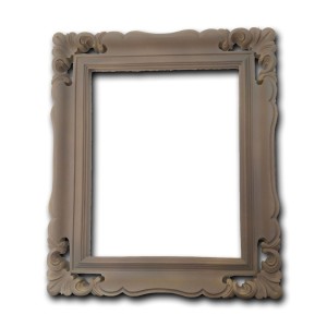 MARCO RECTANGULAR 50X40 RESINA