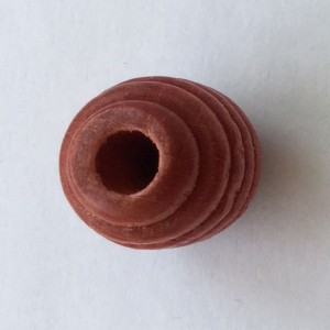 10 UD BOLAS MADERA 25 MM ROSA