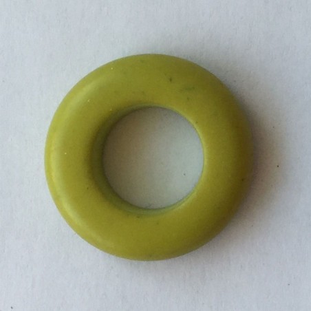 10 UD AROS MADERA 30 MM VERDE