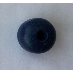 10 UD BOLAS MADERA 15 MM AZUL MARINO