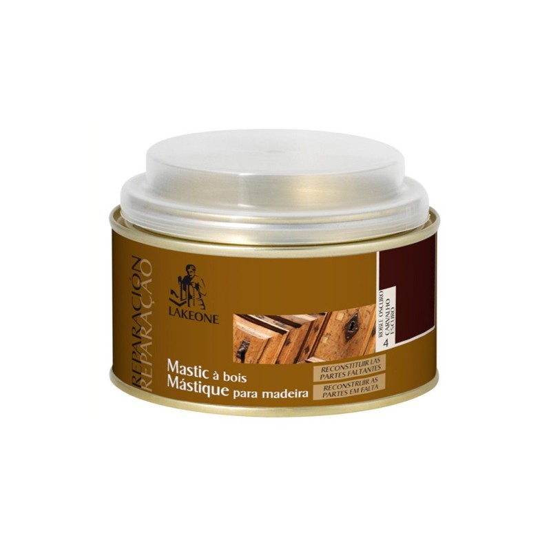 MASA DE MADERA ROBLE OSCURO LAKEONE 200 + 10 GR