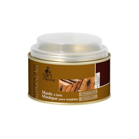 MASA DE MADERA ROBLE OSCURO LAKEONE 200 + 10 GR