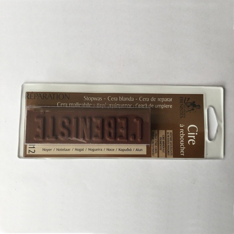 CERA BLANDA PARA REPARAR NOGAL EBENISTES 45 GR