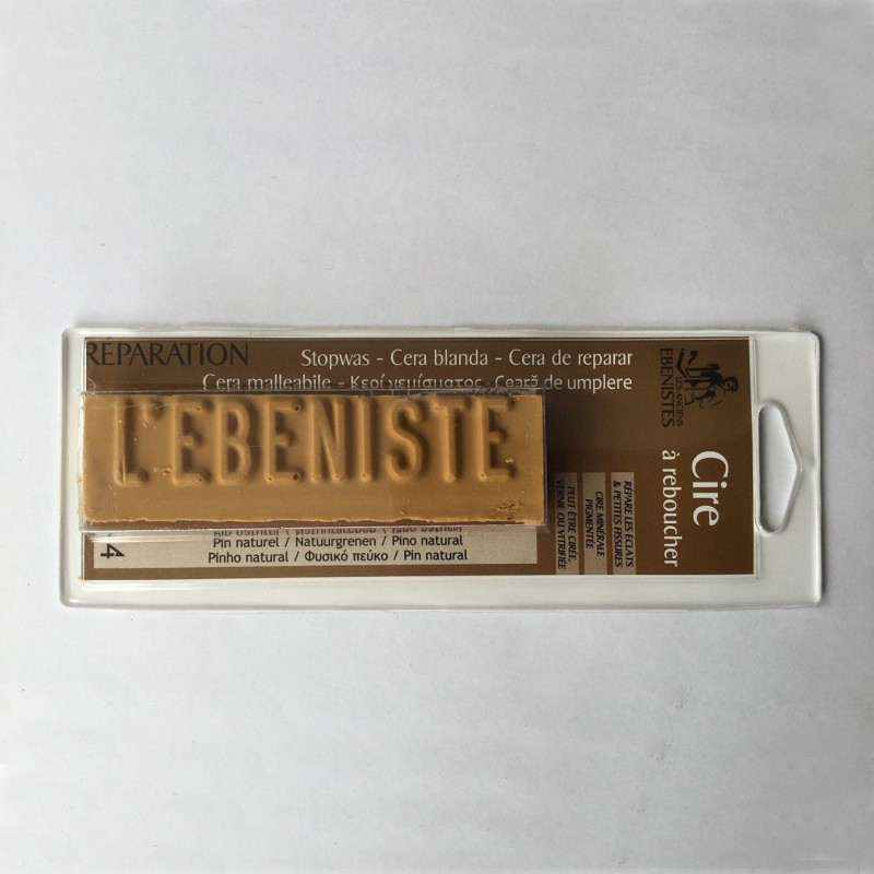 CERA BLANDA PARA REPARAR PINO NATURAL EBENISTES 45 GR