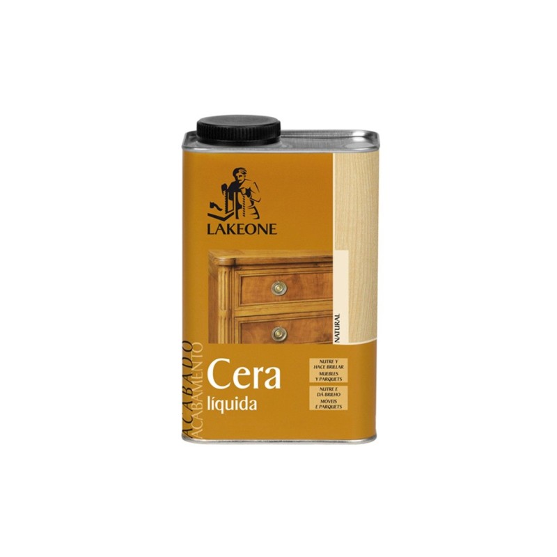 CERA LIQUIDA 1 LITRO LAKEONE