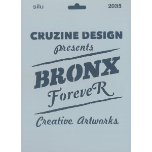 PLANTILLA SILU 2035 BRONX FOREVER 25 x 18 CM