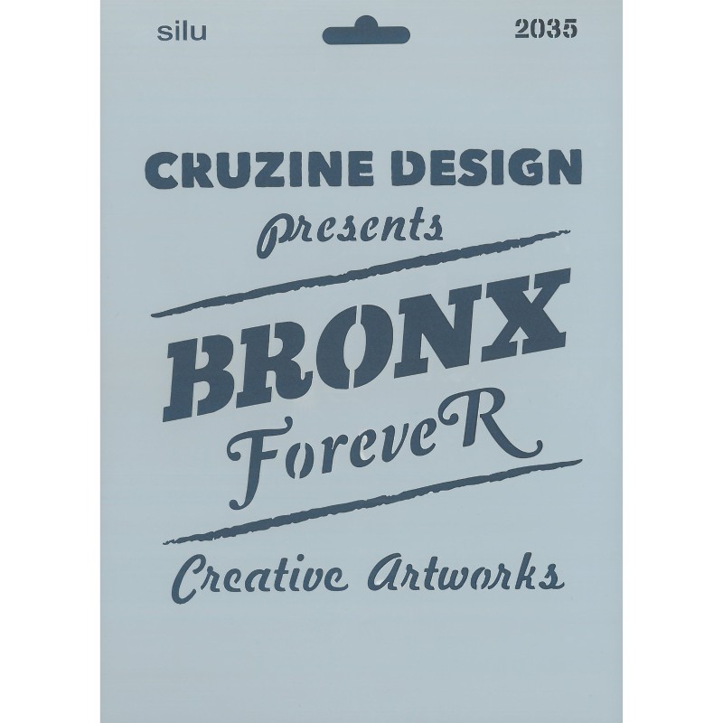 PLANTILLA SILU 2035 BRONX FOREVER 25 x 18 CM