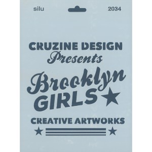 PLANTILLA SILU 2034 BROOKLYN GIRLS 25 x 18 CM