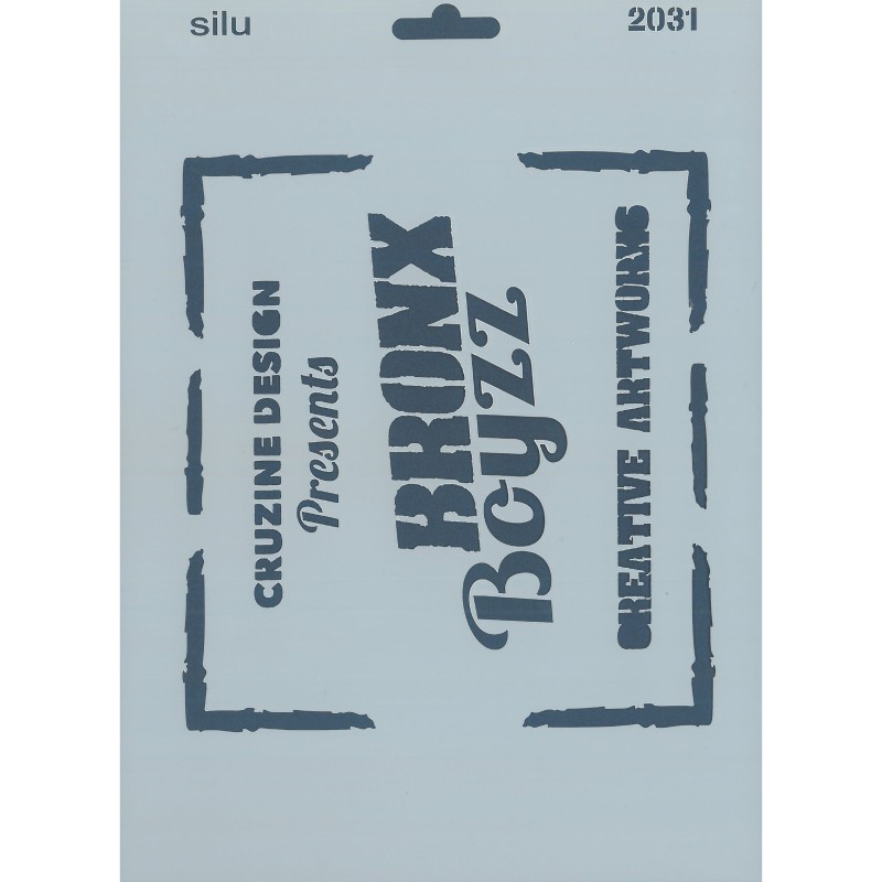 PLANTILLA SILU 2031 BRONX BOYZZ VERTICAL 25 x 18 CM