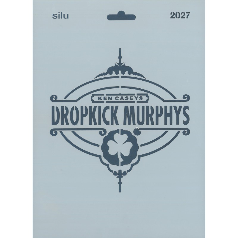 PLANTILLA SILU 2027 DROPKICK MURPHYS VERTICAL 25 x 18 CM