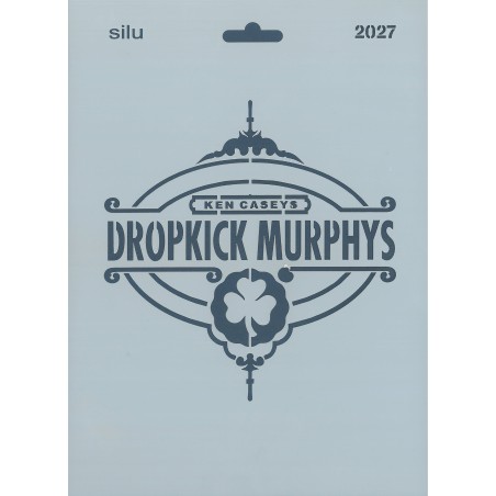 PLANTILLA SILU 2027 DROPKICK MURPHYS VERTICAL 25 x 18 CM