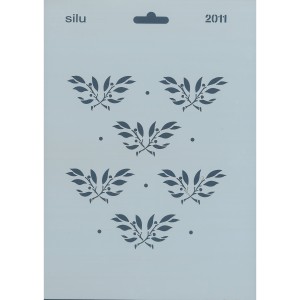 PLANTILLA SILU 2011 RAMAS DE OLIVO 25 x 18 CM