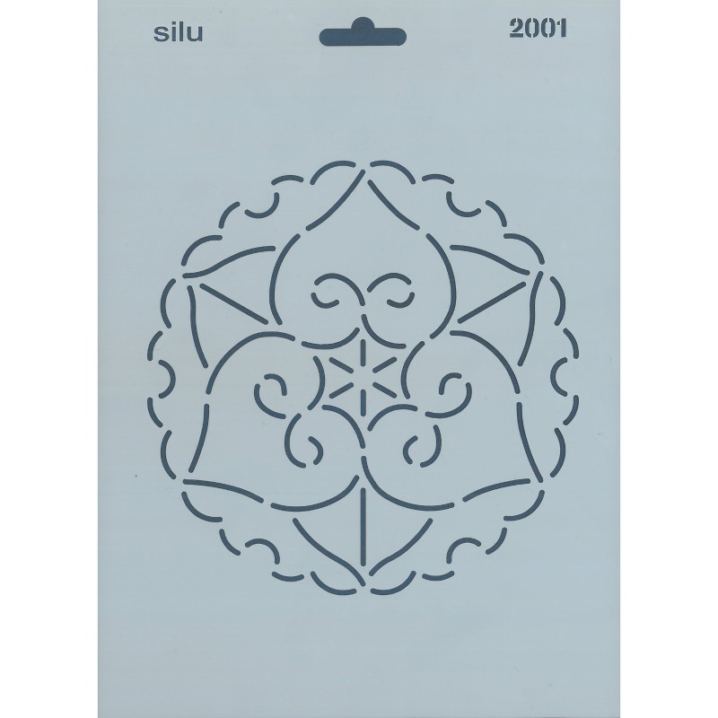 PLANTILLA SILU 2001 MANDALA 25 x 18