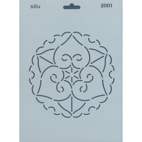 PLANTILLA SILU 2001 MANDALA 25 x 18