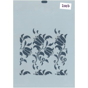 PLANTILLA RAMILLETE HOJAS 25 x 18 CM SILU2007