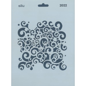 PLANTILLA ONDULACIONES 25 x 18 CM SILU 2022