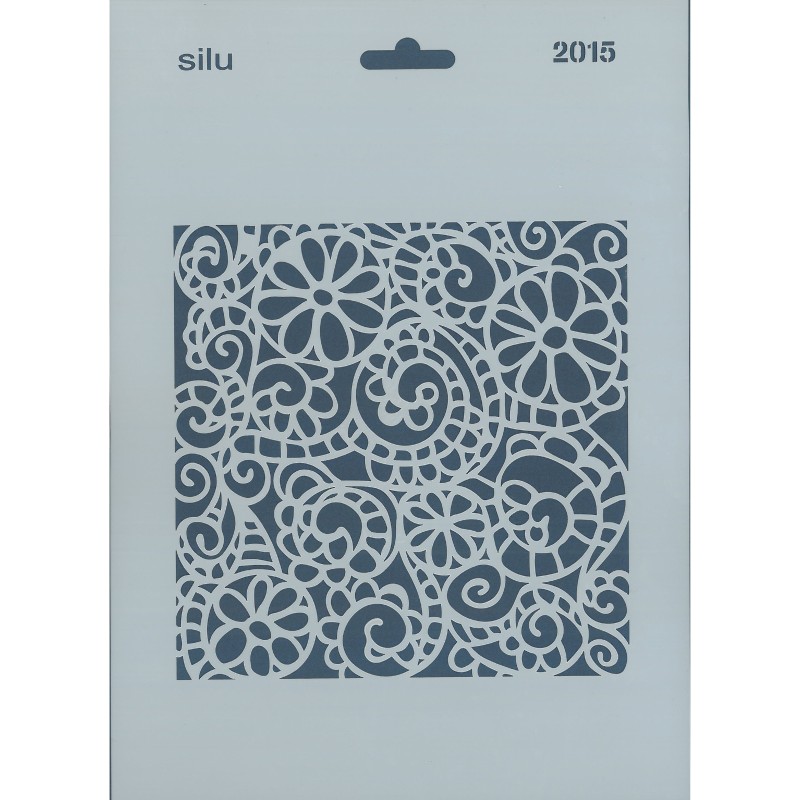 PLANTILLA ESTAMPADO HIPPY 25 x 18 CM SILU 2015