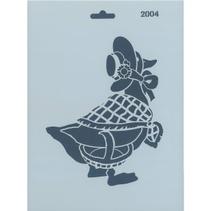 PLANTILLA MAMÁ PATO 25 x 18 CM SILU 2004