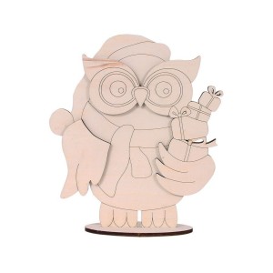 BUHO 3D REGALOS NAVIDAD CHOPO 60 CM.