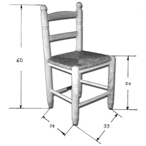 SILLA INFANTIL DE ENEA
