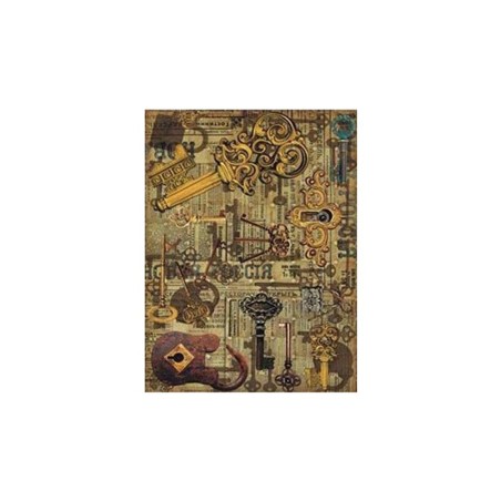 PAPEL DE ARROZ LLAVES ANTIGUAS 30x41 CM