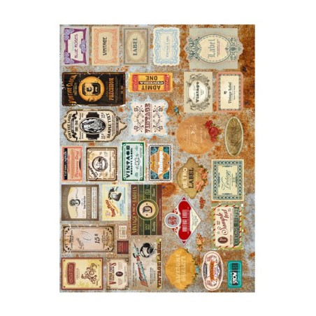 PAPEL DE ARROZ CARTELES VINTAGE 30x41 CM