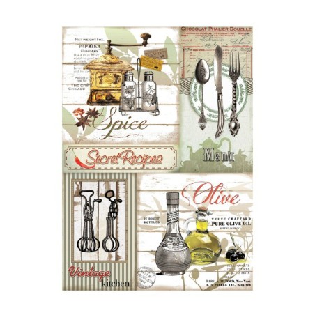 PAPEL DE ARROZ SECRET RECIPES 30x41 CM