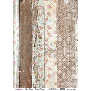 PAPEL DE ARROZ MADERA ESTAMPADA 30x41 CM