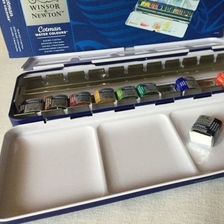 CAJA ACUARELA 12 COLORES WINSOR AND NEWTON