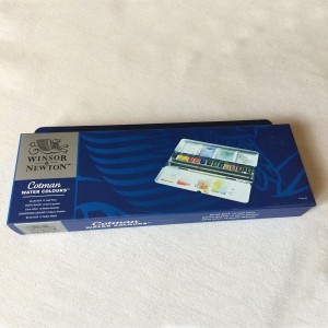 CAJA ACUARELA 12 COLORES WINSOR AND NEWTON