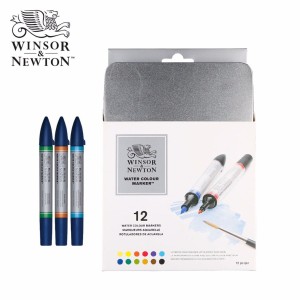 CAJA DE 12 ROTULADORES WATER COLOUR WINSOR & NEWTON