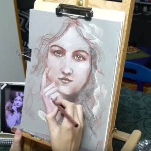 LAPIZ CONTE A PARIS SEPIA 617