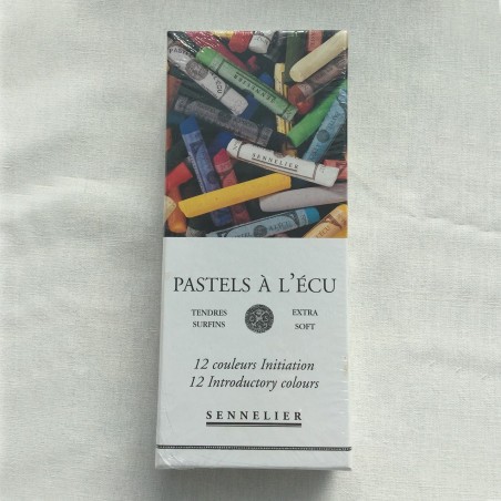 CAJA DE 12 COLORES PASTEL SENNELIER
