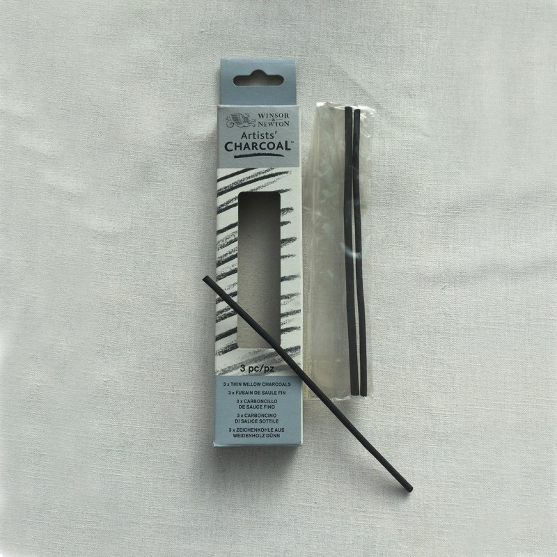 CAJA DE 3 CARBONCILLOS FINOS WINSOR & NEWTON