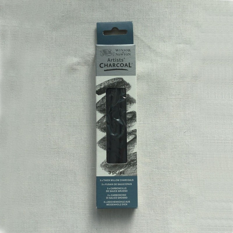 Editando: CAJA DE 3 CARBONCILLOS GRUESOS WINSOR & NEWTON