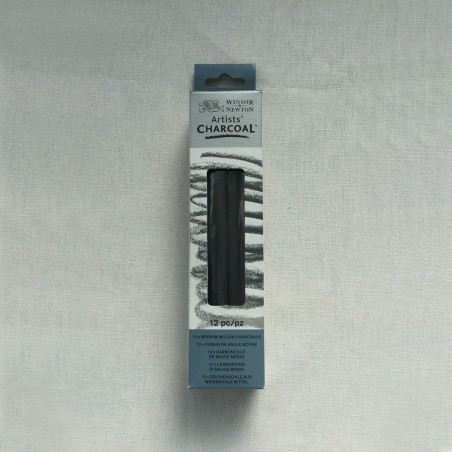 CAJA DE 12 CARBONCILLOS MEDIOS WINSOR & NEWTON