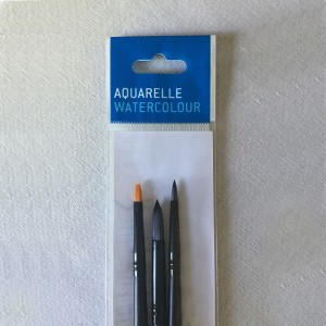 Set 3 pinceles Campus Raphael Acuarela S