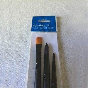 Set 3 pinceles Campus Raphael Acuarela M